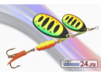 Блесна Condor "Gourmet Tandem Caterpillar " арт. 5117, цвет СВ12